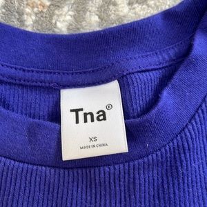 TNA long sleeve  crop top